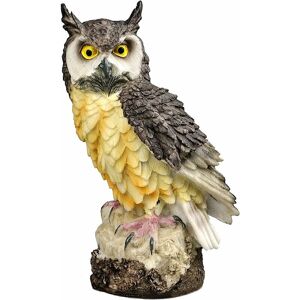 Tinor - Garden Ornament Owl Decoration Gardening Gifts for Women Resin Material Collection Owl Ornaments for Home Garden Statues Outdoor Animals Anti