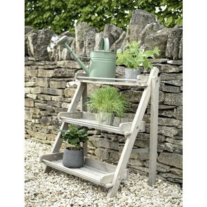 Garden Trading - Indoor Outside Aldsworth Plant Pot Shelf Stand Spruce Wood