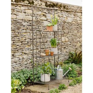 Garden Trading - Outdoor Indoor Ashbury Plant Flower Pot Ladder Stand Steel Metal