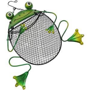 Securefix Direct - Hanging Bird Feeder (Novelty Garden Metal Mesh Wild Feed Cage Unusual Unique Quirky Fun Frog)