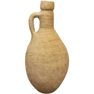 Biscottini - jar amphora vase flower vase in clay, handmade home garden furniture outdoor L27xPR27xH60 cm