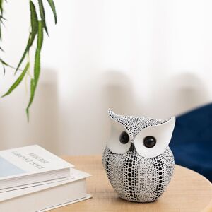 Livingandhome - Owl Decor Figurine Animal Resin Ornament