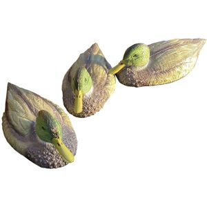 Selections - Mallard Duck Hunting Shooting Floating Decoy Pond Decoration (Set of 3)