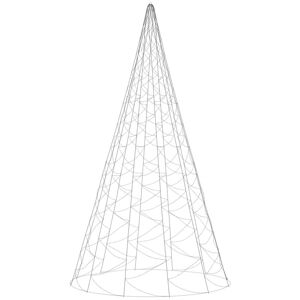 BERKFIELD HOME Mayfair Christmas Tree on Flagpole Warm White 3000 LEDs 800 cm