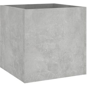 Berkfield Home - Mayfair Planter Box Concrete Grey 40x40x40 cm Engineered Wood