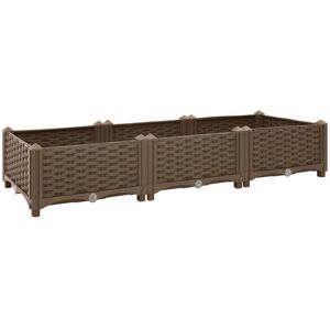 Berkfield Home - Mayfair Raised Bed 120x40x23 cm Polypropylene