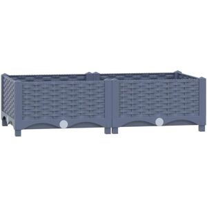 Berkfield Home - Mayfair Raised Bed 80x40x23 cm Polypropylene