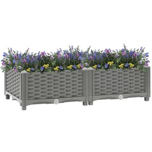 Berkfield Home - Mayfair Raised Bed 80x40x23 cm Polypropylene