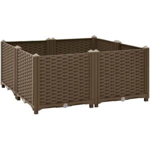 Berkfield Home - Mayfair Raised Bed 80x80x38 cm Polypropylene