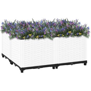 Berkfield Home - Mayfair Raised Bed 80x80x38 cm Polypropylene