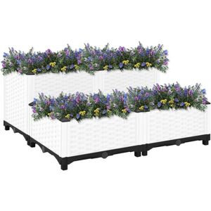 Berkfield Home - Mayfair Raised Bed 80x80x38 cm Polypropylene