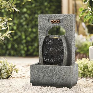 WARMIEHOMY Outdoor Solar Powered Waterfall Decor