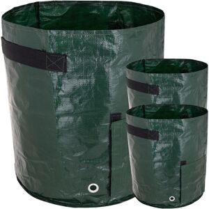 PrimeMatik - Grow bags for garden 30 x 35 cm 3 units