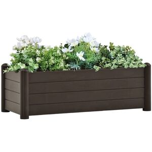 Royalton - Garden Raised Bed pp Mocha 100x43x35 cm