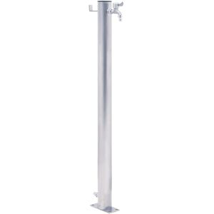 Berkfield Home - Royalton Garden Water Column 100 cm Stainless Steel Round