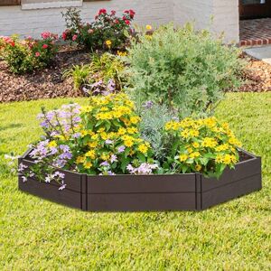 Royalton - Raised Garden Bed 120x120x20 cm Polypropylene