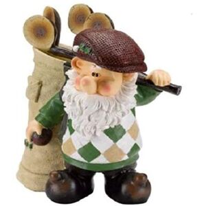 Smart Solar - Smart Garden Tiger Wilf Golf Garden Gnome Ornament