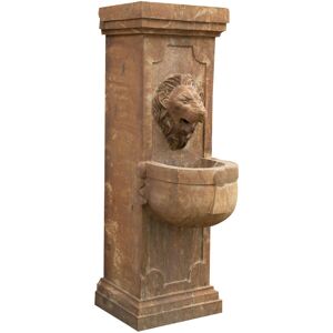 BISCOTTINI Stone wall fountain L40xPR59xH125 cm