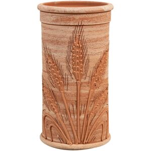 BISCOTTINI Terracotta umbrella vase 100% Made in Italy handmade