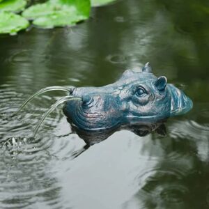 Berkfield Home - Ubbink Floating Spitter Garden Fountain Hippo