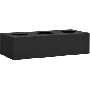 Office Flower Box Anthracite 90x40x23 cm Steel Vidaxl Anthracite