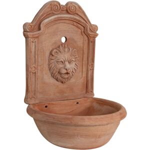 Biscottini - Wall fountain to hang in Terracotta 100% Handmade in Italy