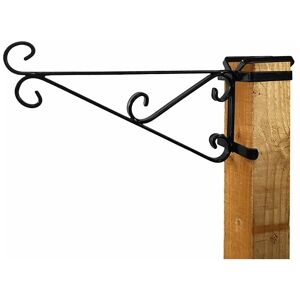 Garden Pride - Wooden Post Hanging Basket Bracket