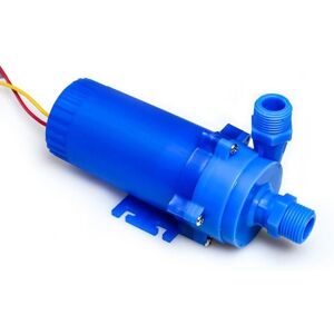 Memkey - 12V 85W dc Water Pump 14L/min, 8m Discharge, Solar Heating System, Hot Water, Fountain, Circulation Aquarium, Water Cooling System Pump