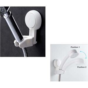 ZVD - Adjustable suction cup shower head holder without drilling, shower bracket shower head holder