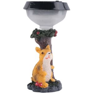 TLILY Led Solar Light Resin Figurine Outdoor Garden Lawn Lamp Yard Art Ornaments Animal Cute Decorative