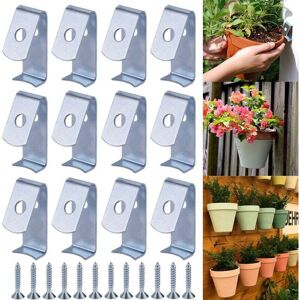 YMYNY 12pcs Wall Plant Hanger, Flower Pot Holder, Flower Pot Hanging Clips, Flower Pot Hooks, Clay Flower Pot Clips, Macrame Flower Pot Holder, Flower Pot YMYNY 12pcs Wall Plant Hanger, Flower Pot Holder, Flower Pot Hanging Clips, Flower Pot Hooks, Clay Flower Pot Clips, Macrame Flower Pot Holder, Flower Pot