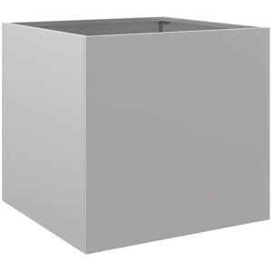 vidaXL Garden Planter Galvanized Steel 49x47x46 cm - Planter vidaXL Garden Planter Galvanized Steel 49x47x46 cm - Planter