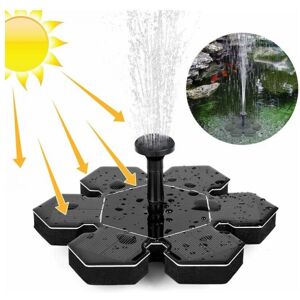 CYSLMUK 1.5W Solar Fountain, Solar Water Pump, Solar Pond Pump with Battery and 4 Nozzles, Solar Fountain Pump, Mini Floating Fountain for Decorative Garden CYSLMUK 1.5W Solar Fountain, Solar Water Pump, Solar Pond Pump with Battery and 4 Nozzles, Solar Fountain Pump, Mini Floating Fountain for Decorative Garden