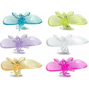 Trimec - 30 pcs Orchidée papillon Clips, clips pour plantes, jardin support Clips mignon Fleur Clips Trimec - 30 pcs Orchidée papillon Clips, clips pour plantes, jardin support Clips mignon Fleur Clips