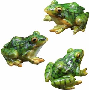 NVEES 3pcs Miniature Frog Garden Decoration Frog Simulation Animals Decoration Frogs Statue Ornaments Frog Sculpture Decoration Frog Resin Animal Sculpture NVEES 3pcs Miniature Frog Garden Decoration Frog Simulation Animals Decoration Frogs Statue Ornaments Frog Sculpture Decoration Frog Resin Animal Sculpture