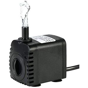 HÉLOISE 600L/H 8W Mini Pump Aquarium Submersible Water Pump for Aquarium Tabletop Fountains Pond Water Gardens and Hydroponic Systems with 2 Nozzles HÉLOISE 600L/H 8W Mini Pump Aquarium Submersible Water Pump for Aquarium Tabletop Fountains Pond Water Gardens and Hydroponic Systems with 2 Nozzles