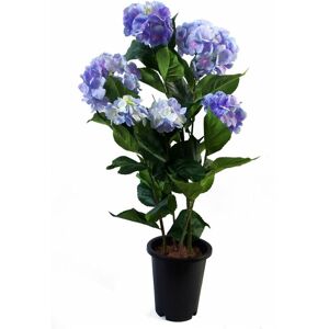 Leaf 90cm Artificial Hydrangea Plant Blue with 200 Flowers Leaf 90cm Artificial Hydrangea Plant Blue with 200 Flowers