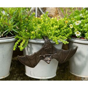 Antique Bronze Coloured Bat Pot Buddy Pot Hanger - L15.5 x W7 x H3.5 cm Antique Bronze Coloured Bat Pot Buddy Pot Hanger - L15.5 x W7 x H3.5 cm