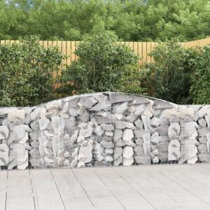 vidaXL Arched Gabion Basket 25 pcs - Garden Decorative Retaining Wall vidaXL Arched Gabion Basket 25 pcs - Garden Decorative Retaining Wall