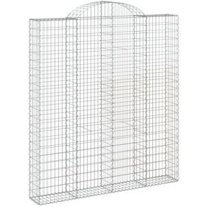 vidaXL Arched Gabion Basket 7 pcs - Gabion Basket vidaXL Arched Gabion Basket 7 pcs - Gabion Basket