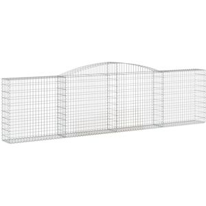 vidaXL Arched Gabion Basket 9 pcs - Garden Decorative Wall vidaXL Arched Gabion Basket 9 pcs - Garden Decorative Wall