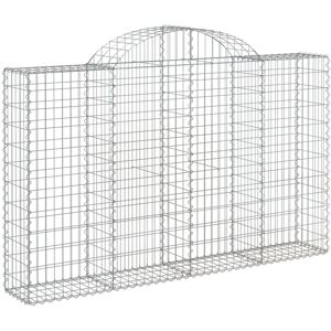 vidaXL Arched Gabion Basket - Garden Decorative Stone Wall vidaXL Arched Gabion Basket - Garden Decorative Stone Wall