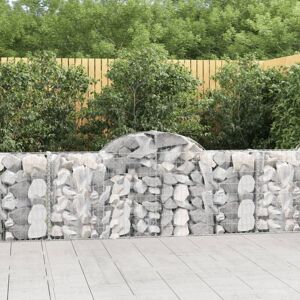vidaXL Arched Gabion Basket 30 pcs - Gabion Basket vidaXL Arched Gabion Basket 30 pcs - Gabion Basket