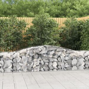 vidaXL Arched Gabion Baskets - Garden Decorative Stone Wall vidaXL Arched Gabion Baskets - Garden Decorative Stone Wall
