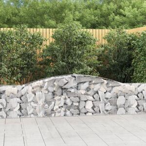 vidaXL Galvanized Arched Gabion Baskets 20 pcs - Garden Decor vidaXL Galvanized Arched Gabion Baskets 20 pcs - Garden Decor