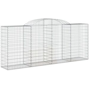 vidaXL Arched Gabion Basket 13 pcs - Garden Decor vidaXL Arched Gabion Basket 13 pcs - Garden Decor