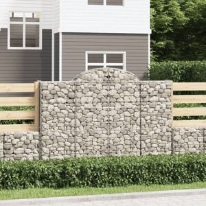 vidaXL Arched Gabion Basket 25 pcs - Garden Barrier vidaXL Arched Gabion Basket 25 pcs - Garden Barrier