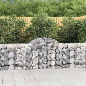 vidaXL Arched Gabion Basket 40 pcs 200x50x80/100 cm - Gabion Basket vidaXL Arched Gabion Basket 40 pcs 200x50x80/100 cm - Gabion Basket