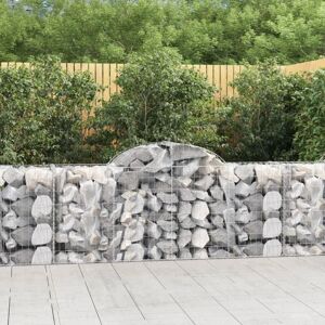 vidaXL Arched Gabion Basket 14 pcs - Garden Decor vidaXL Arched Gabion Basket 14 pcs - Garden Decor