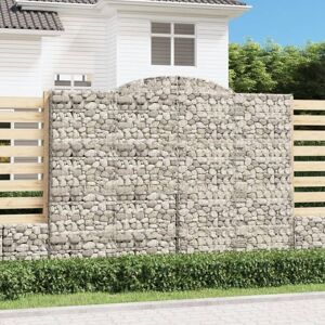 vidaXL Arched Gabion Basket 6 pcs - Garden Decoration vidaXL Arched Gabion Basket 6 pcs - Garden Decoration
